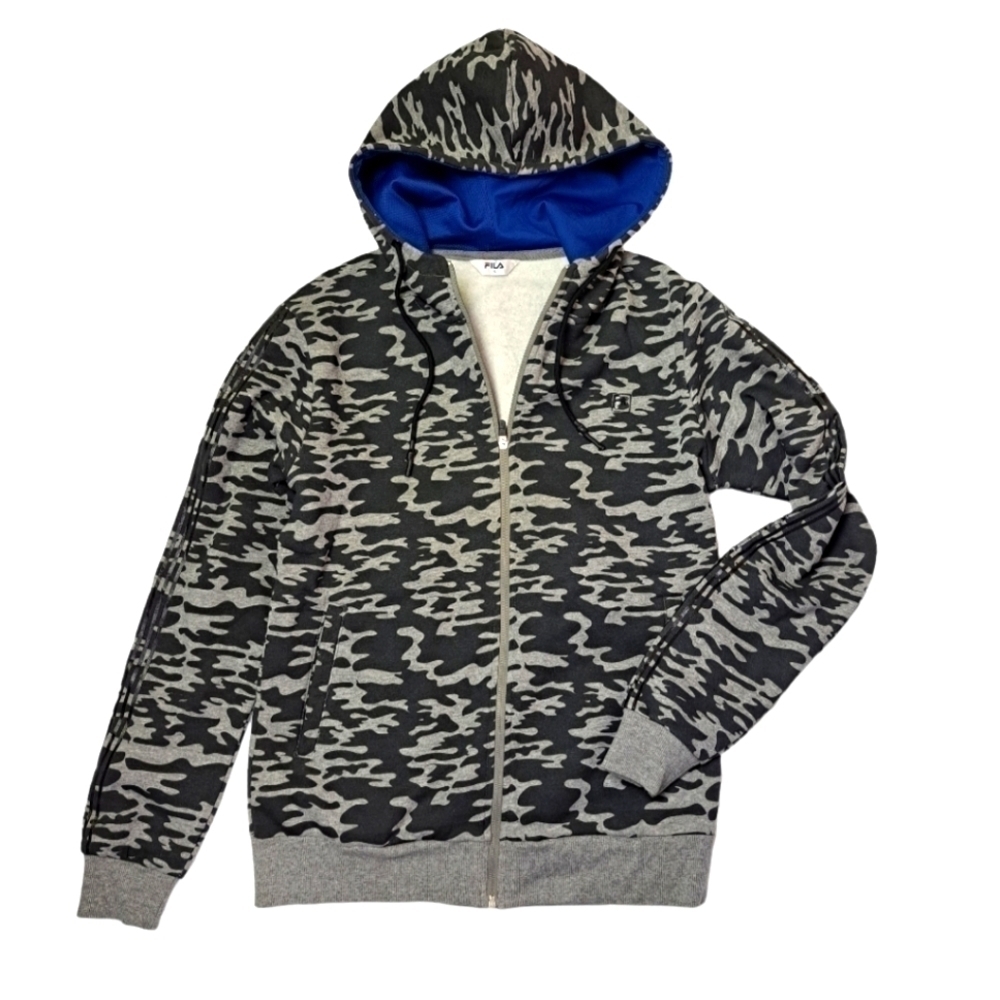 FILA Camo Zip up Hoodie